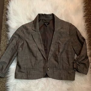 Brown blazer